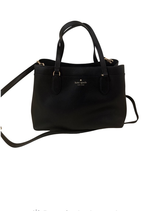 kate spade Handbags - Kate Spade New York Sienna Satchel Black Leather with Detachable Strap-Like New